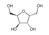 2,5-anhydro-D-iditol Structure