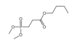 butyl 3-dimethoxyphosphorylpropanoate Structure