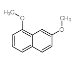 Naphthalene,1,7-dimethoxy- Structure