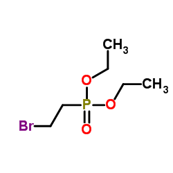 2-溴乙基膦酸二乙酯结构式