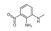 N1-methyl-3-nitro-1,2-benzenediamin Structure