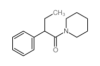 1-Butanone,2-phenyl-1-(1-piperidinyl)-结构式