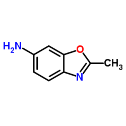 2-甲基-6-氨基苯并恶唑结构式