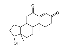 4-Androsten-17beta-ol-3,6-dione structure