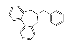 6-Benzyl-6,7-dihydro-5H-dibenz(c,e)azepine结构式