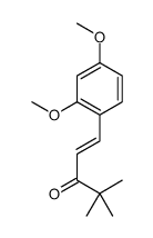 1-(2,4-Dimethoxyphenyl)-4,4-dimethyl-1-penten-3-one Structure