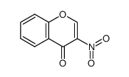 3-nitro-4H-chromen-4-one结构式