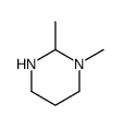 1,2-dimethyl-1,3-diazinane Structure