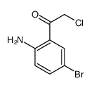 1-(2-amino-5-bromophenyl)-2-chloroethanone Structure