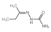 methyl ethyl ketone semicarbazone Structure