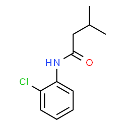 Butanamide, N-(2-chlorophenyl)-3-Methyl-结构式