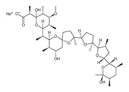 mutalomycin sodium salt Structure