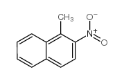1-methyl-2-nitro-naphthalene结构式