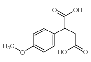 2-(4-甲氧基苯基)-琥珀酸结构式