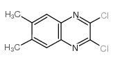 2,3-dichloro-6,7-dimethylquinoxaline structure