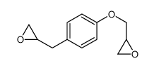 2-[[4-(oxiran-2-ylmethoxy)phenyl]methyl]oxirane Structure