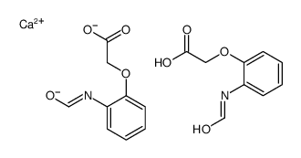 calcium,2-(2-formamidophenoxy)acetate结构式