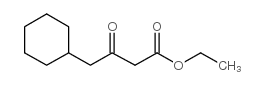 4-Cyclohexyl-3-oxo-butyric acid ethyl ester Structure