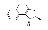 1H-Benz[e]inden-1-one,2,3-dihydro-2-methyl-,(2R)-(9CI)结构式