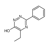 5-ethyl-3-phenyl-1H-1,2,4-triazin-6-one结构式