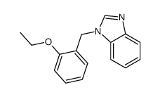 1-[(2-ethoxyphenyl)methyl]benzimidazole Structure