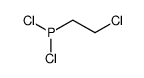 dichloro-(2-chloroethyl)-phosphine Structure