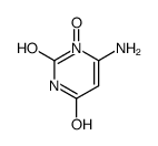 2(1H)-Pyrimidinone, 4-amino-6-hydroxy-, 3-oxide (9CI) Structure