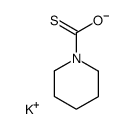 Potassium; piperidine-1-carbothioate结构式