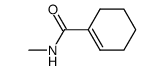 1-Cyclohexene-1-carboxamide,N-methyl-(7CI,9CI) Structure