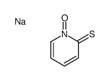 sodium 1-oxidopyridine-2-thione Structure