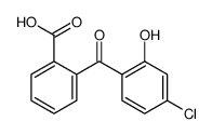 2-(4-chloro-2-hydroxybenzoyl)benzoic acid Structure