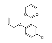 prop-2-enyl 5-chloro-2-prop-2-enoxybenzoate Structure