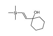 1-(2-trimethylsilylethenyl)cyclohexan-1-ol结构式