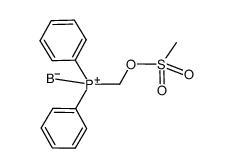 (borane)diphenylphosphinomethyl sulfonate结构式