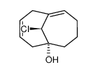 (11R,6S)- and (11S,6R)-11-chlorobicyclo[4.4.1]undeca-1(10),3-dien-6-ol结构式