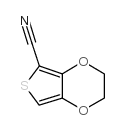 2H,3H-噻吩并[3,4-b][1,4]二氧杂环己烯-5-甲腈结构式