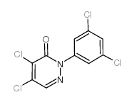4,5-DICHLORO-2-(3,5-DICHLOROPHENYL)-2,3-DIHYDROPYRIDAZIN-3-ONE Structure