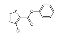 phenyl 3-chlorothiophene-2-carboxylate Structure