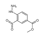 methyl 4-hydrazinyl-3-nitrobenzoate Structure
