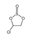 4-chloro-1,3,2-dioxathiolane 2-oxide Structure