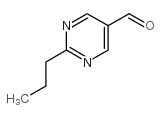 2-propylpyrimidine-5-carbaldehyde Structure