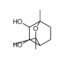 2,2,4-trimethyl-3-oxabicyclo[2.2.2]octane-5,6-diol Structure