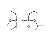 di(propan-2-yloxy)phosphorylimino-trimethoxy-λ5-phosphane结构式