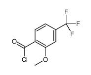 2-Methoxy-4-(trifluoromethyl)benzoyl chloride structure
