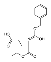 N-苄氧羰基-L-谷氨酸异丙酯结构式
