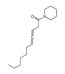 1-piperidin-1-ylundeca-3,4-dien-1-one结构式