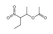 3-nitropentan-2-ol acetate Structure