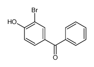 (3-bromo-4-hydroxyphenyl)-phenylmethanone Structure