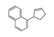 1-cyclopent-2-en-1-ylnaphthalene Structure