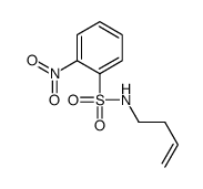 N-but-3-enyl-2-nitrobenzenesulfonamide Structure